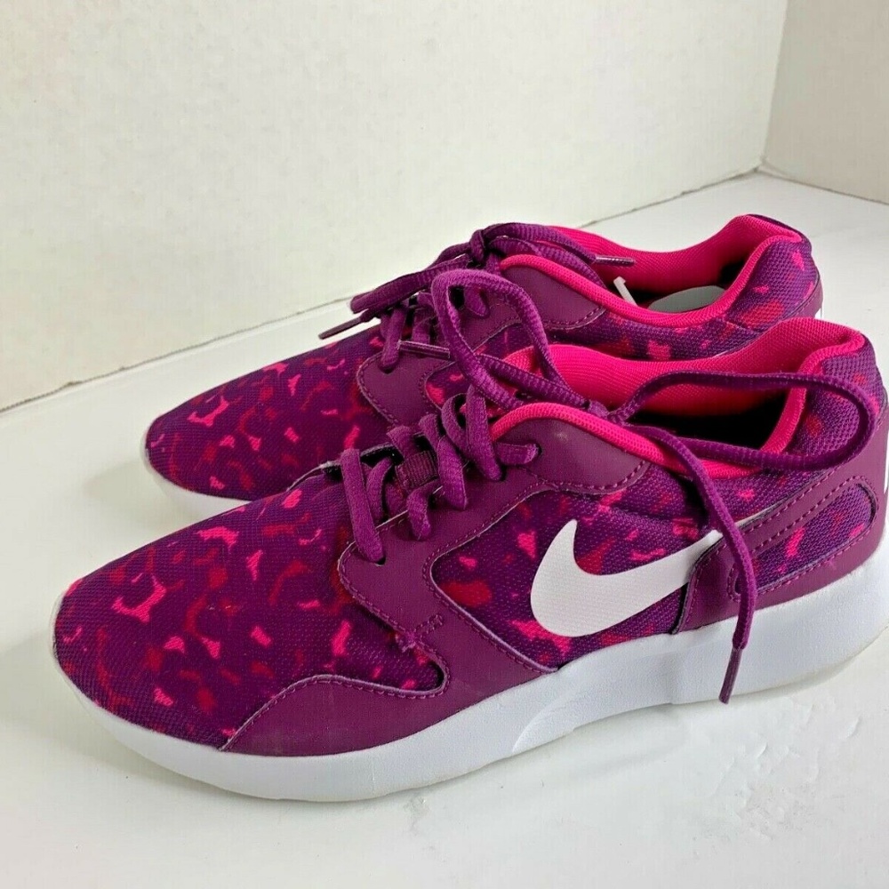 Nike Womens Sz 7.5 Kaishi Running Athletic Shoe Print Sneaker pink purple 705374 - Picture 3 of 5